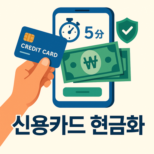 신용카드 현금화 5분 결제